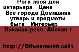 Рога лося для интерьера › Цена ­ 3 300 - Все города Домашняя утварь и предметы быта » Интерьер   . Хакасия респ.,Абакан г.